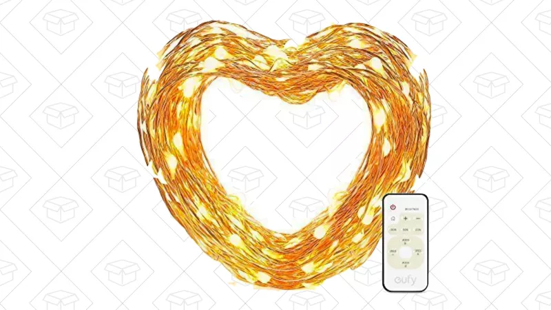 Eufy 33' String Lights with Remote | $10 | Amazon